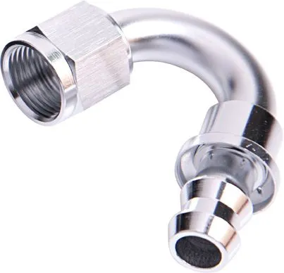 400 Series Push Lock 150° Hose End -12AN AF405-12S