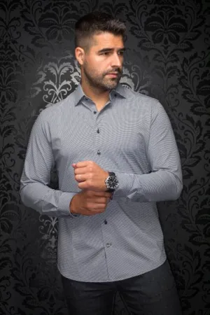 Au Noir 360° Stretch Shirt Alexander Extra Stretch PDP, Black