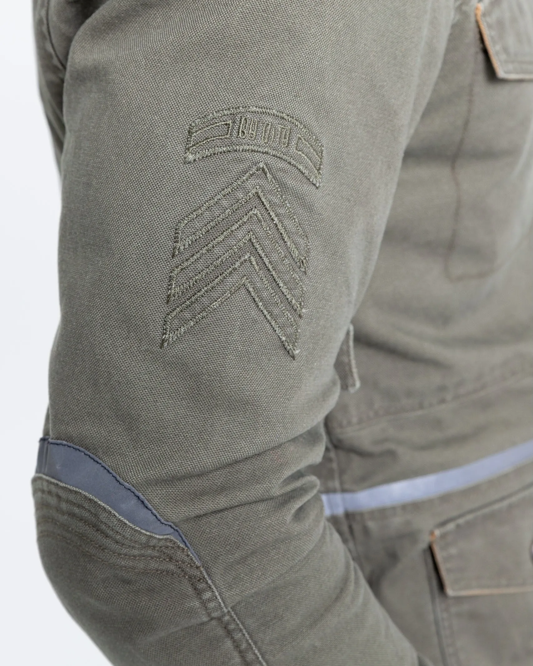 ByCity Zambia Men's Motorcycle Jacket - Green