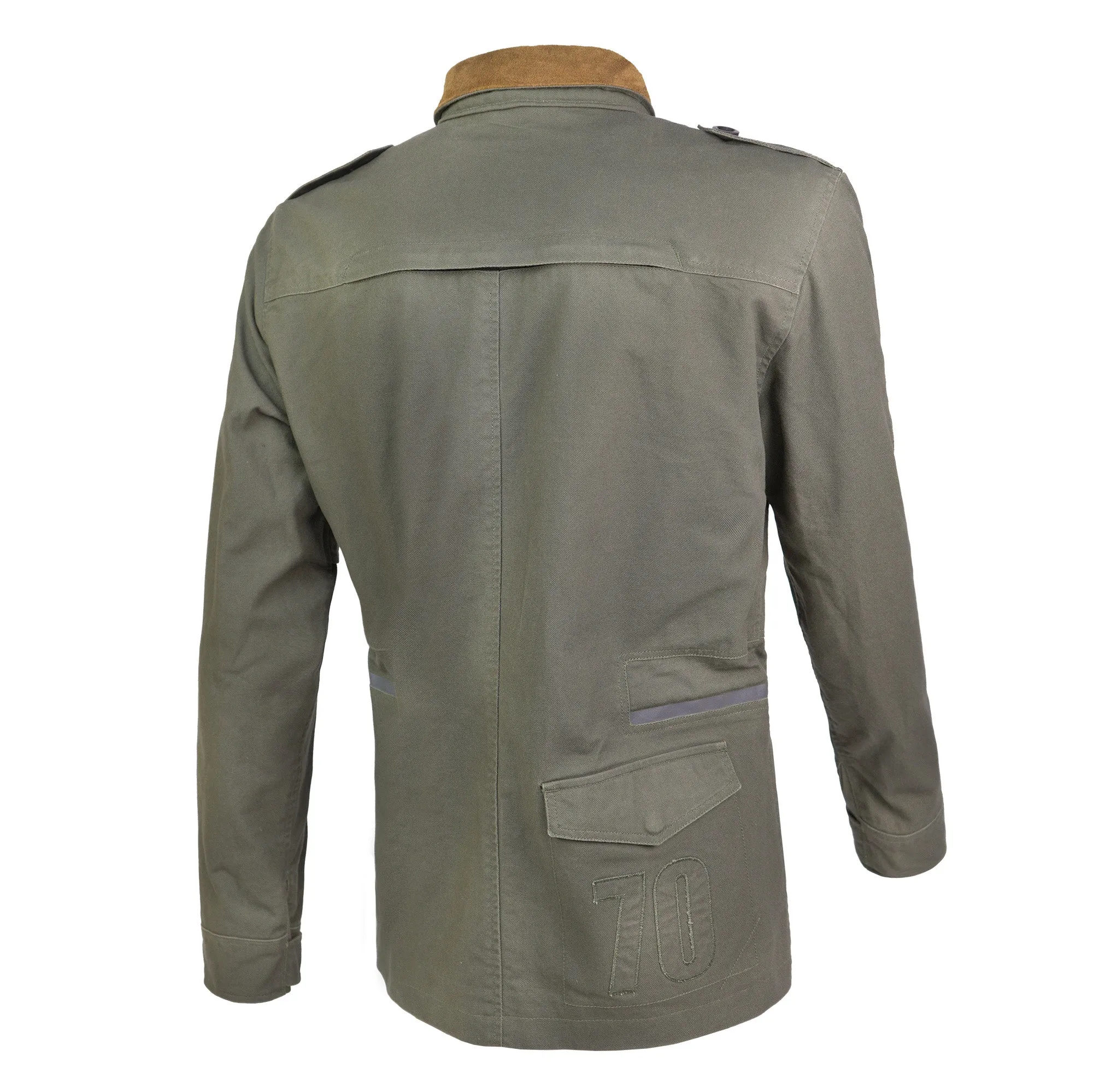 ByCity Zambia Men's Motorcycle Jacket - Green