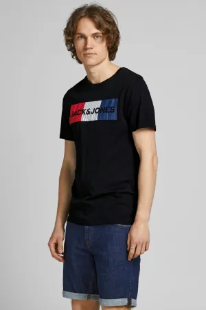 Ecorp Logo Tee O-Neck - Black PLAY