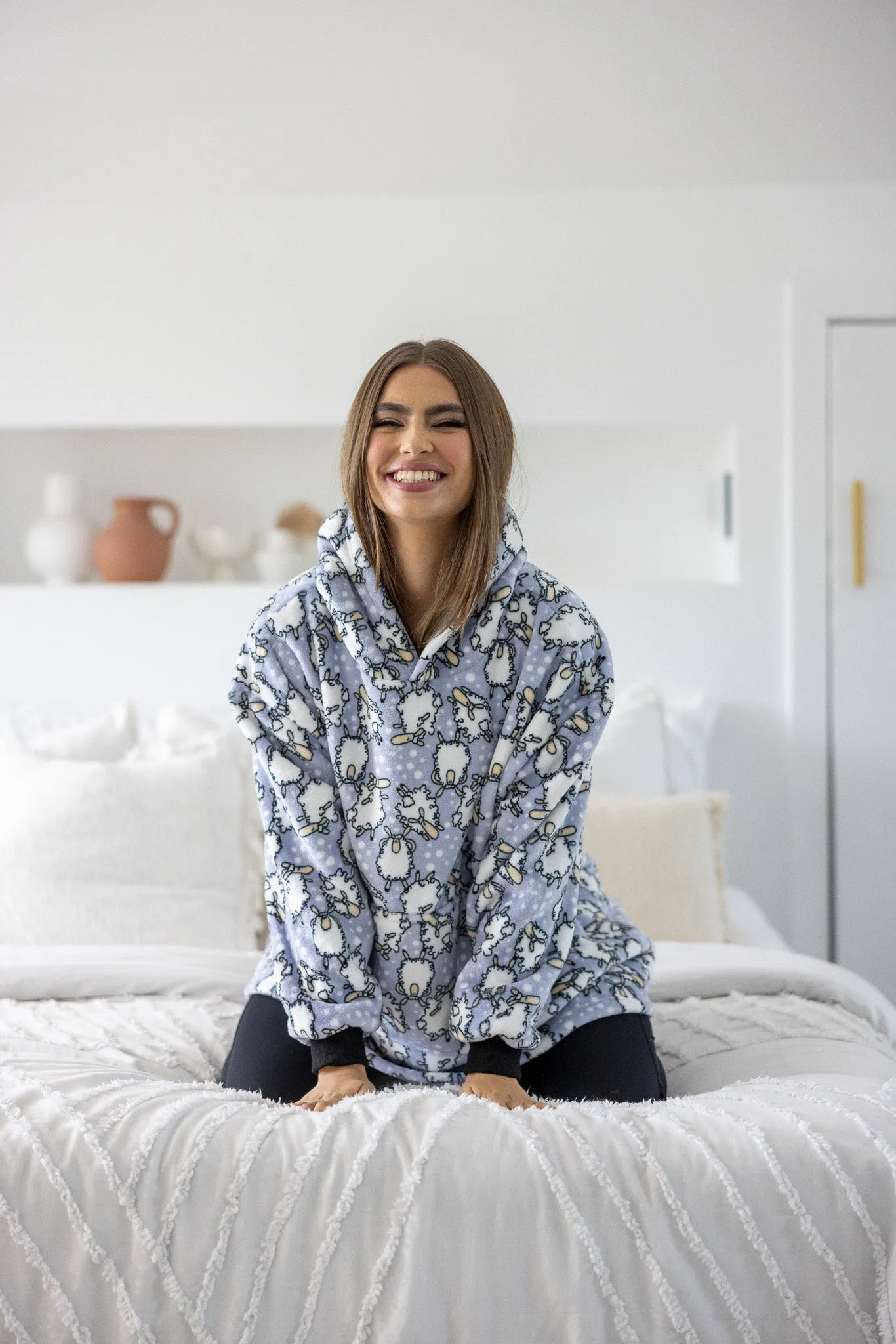 Grey Sheep Kids Blanket Jumper