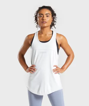 Gymshark Breeze Lightweight Seamless Vest - Light Grey