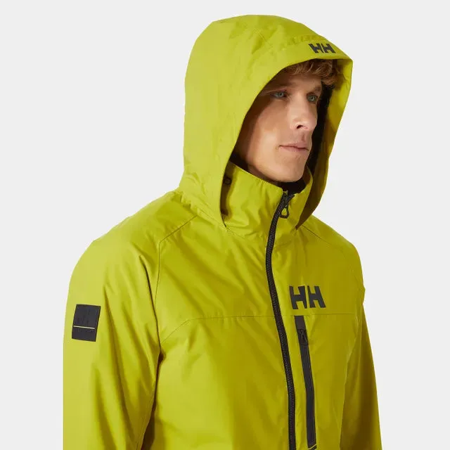 Helly Hansen Mens Lifaloft Hooded Jacket Bright Moss