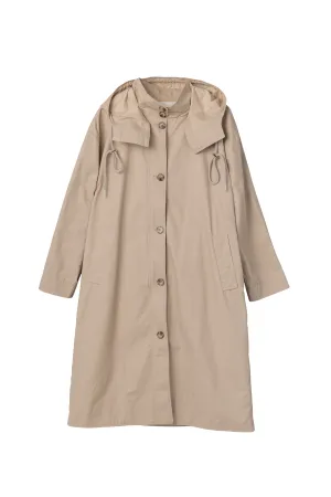 How Deep Cotton Parka - Vintage Khaki