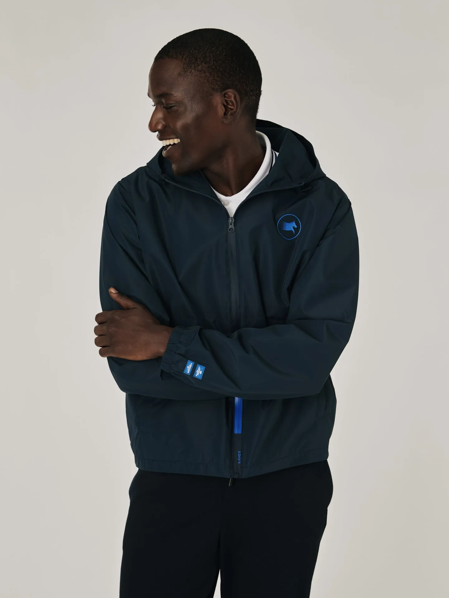 LGCT Essentials Unisex Rain Jacket #2 Navy Blue