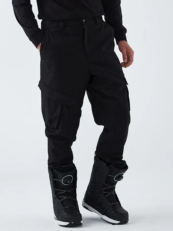 Men's Air Pose Unisex Stylish Winter Discover High Waist Snow Pants Ski Bibs