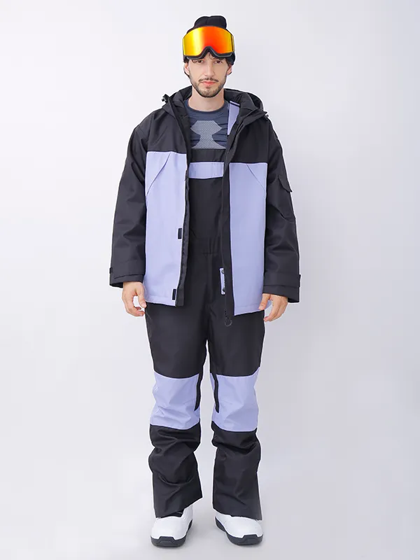 Men's Dawnski Alpine Ranger Bibs Overall Snowboard Pants