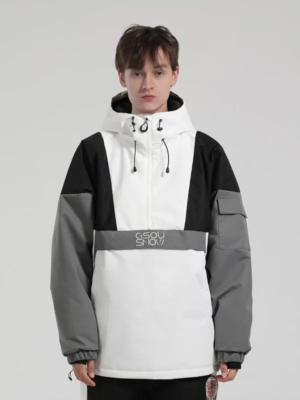 Men's Gsou Snow Unisex Reflective Freestyle Mountain Discover Snow Jacket