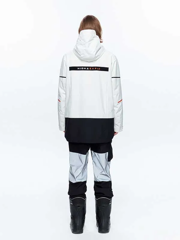 Men's High Experience Double Zipper Mountain Pro Snowsuit