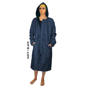Navy/Black SS Swim Parka