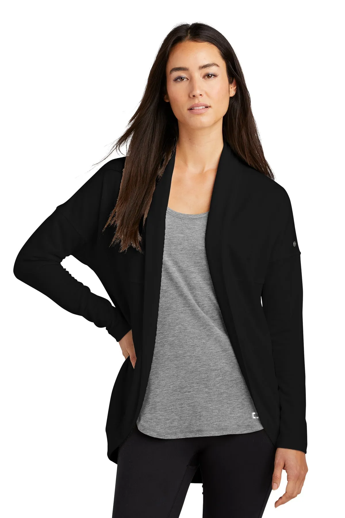 OGIO Ladies Luuma Cocoon Fleece, Blacktop