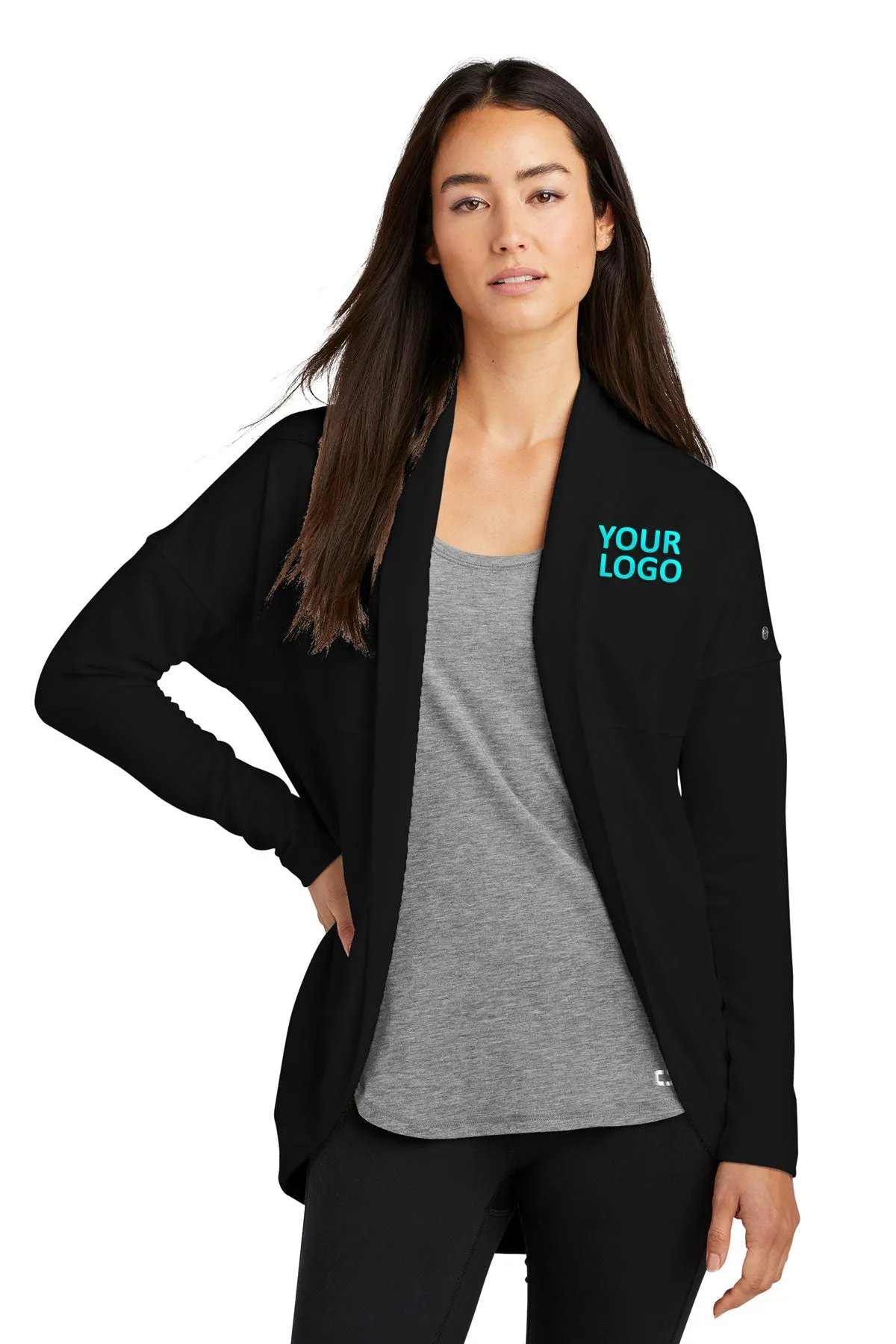 OGIO Ladies Luuma Cocoon Fleece, Blacktop
