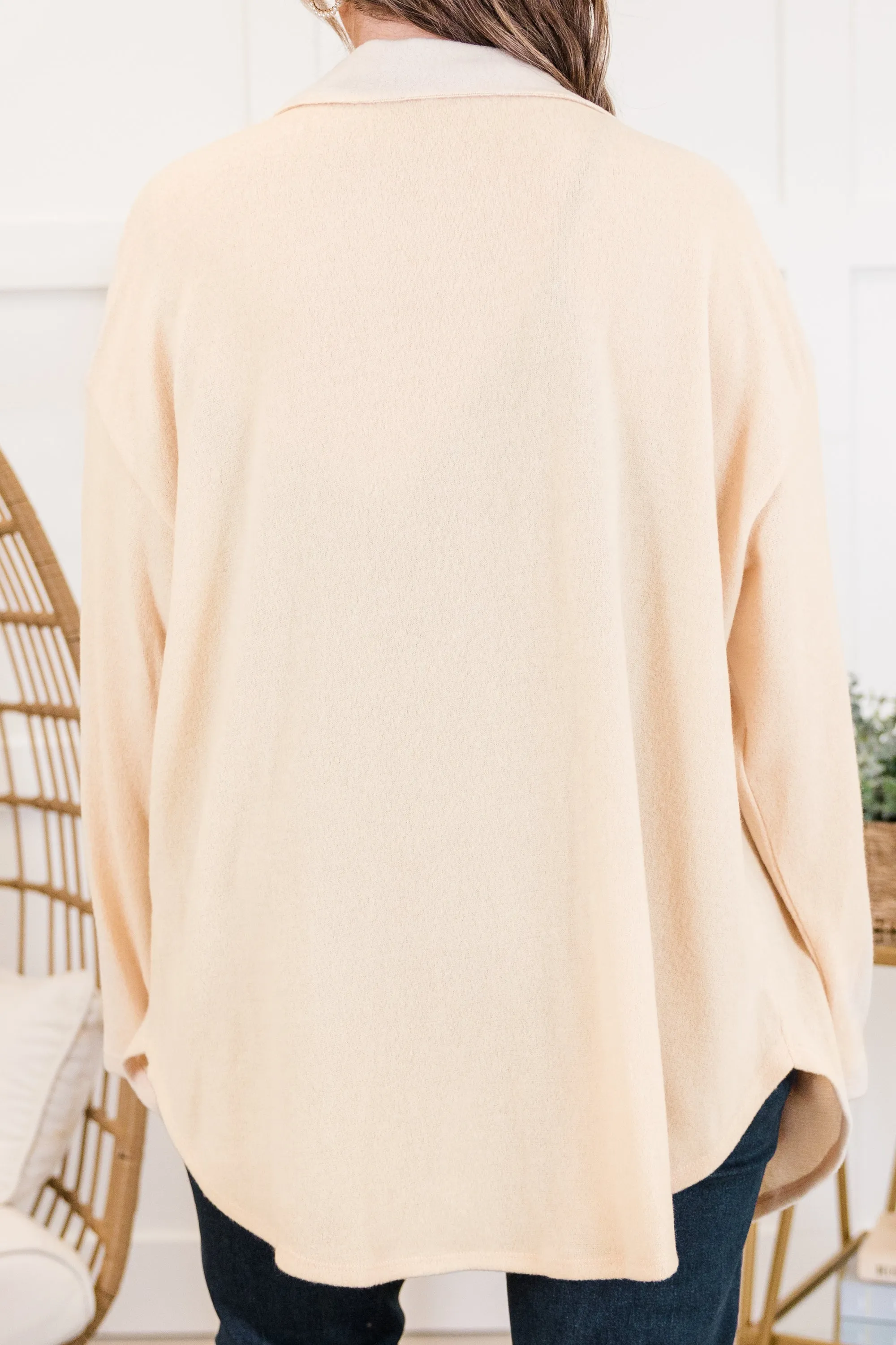 Passing Glances Jacket, Cream
