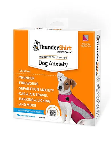 ThunderShirt Anxiety & Calming Solution Pink for Dogs (7 Sizes)