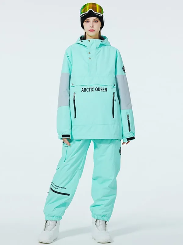 Women's SnowCrest FrostTrek Half-zip Anorak Snowsuits